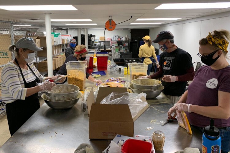 Although the pandemic has limited the amount of volunteers rescuing and distributing food, it has also increased demand for La Soupe's services.