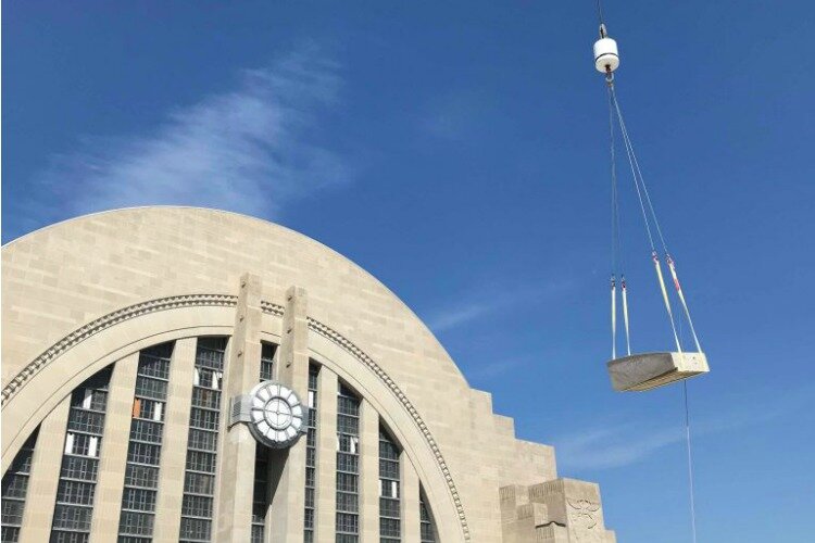 Turner Construction renovated Union Terminal while keeping the historic details intact.