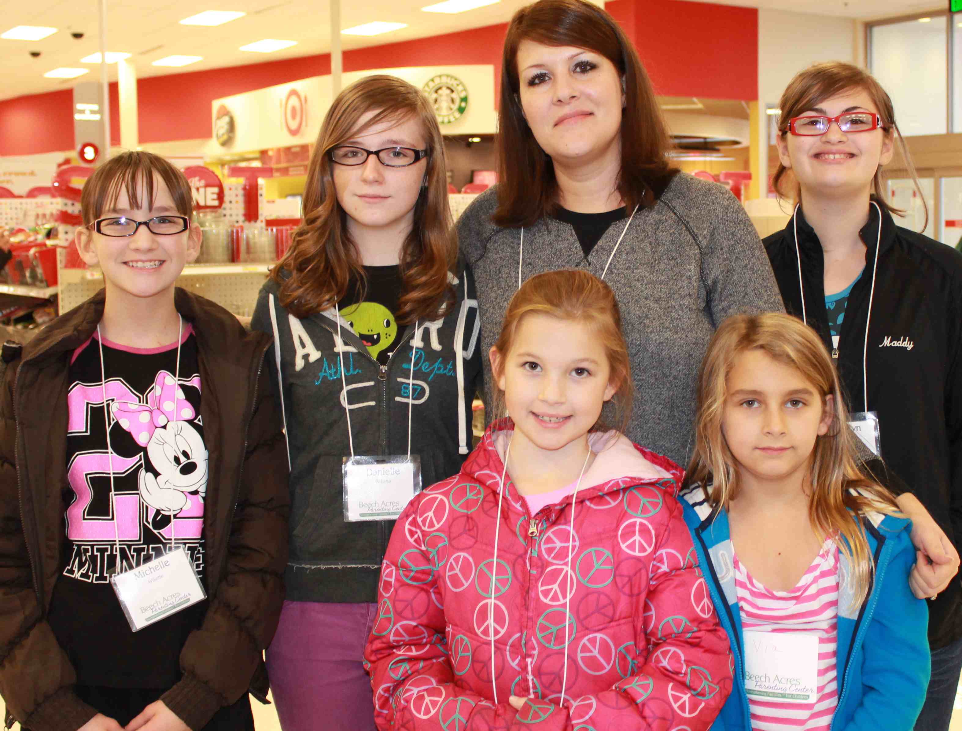 Students shop to help Beech Acres