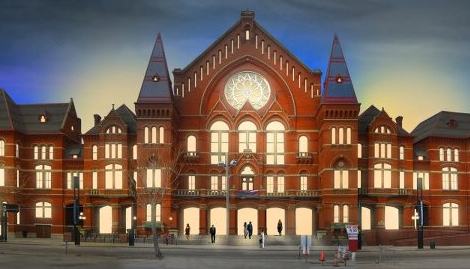 Rendering of renovated Music Hall
