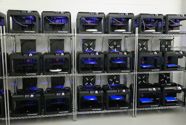Xavier is only the third U.S. university to install a MakerBot 3D printer center on campus