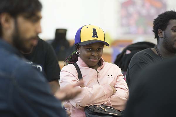WordUP coaches say the program has helped students feel more confident conveying their thoughts