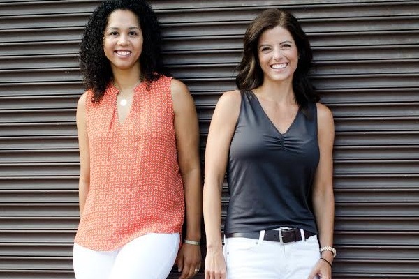 Happy Parent co-founders Candice Peters (left) and Amanda Kranias