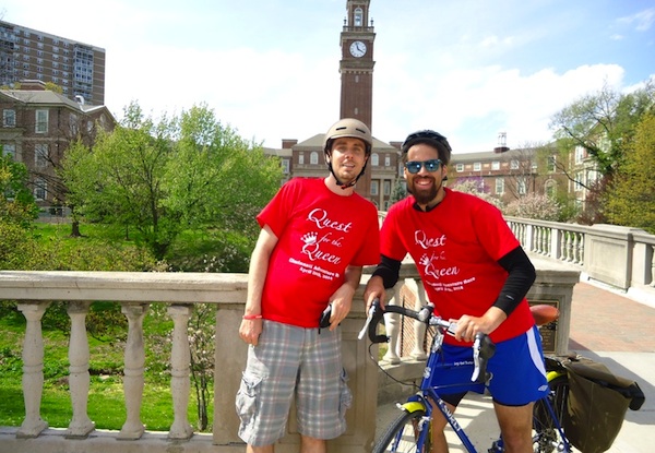 2014 Quest for the Queen by bike