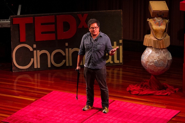 Local restaurateur David Le presents at TEDxCincinnati