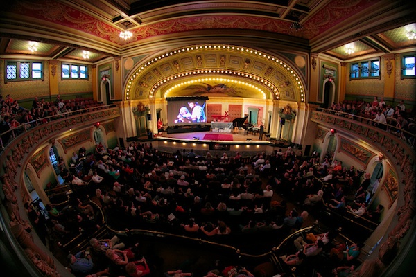 TEDxCincinnati was held previously at Memorial Hall, among other spaces