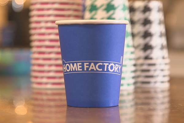 Clovernook's biodegradable and compostable cup production was featured on TV's "Home Factory"