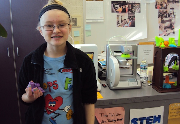 Local schools are now incorporating 3D printers into science and math classes