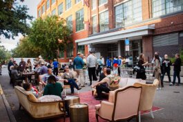 Street Party at Art Academy of Cincinnati during the 2022 FotoFocus Biennial. 