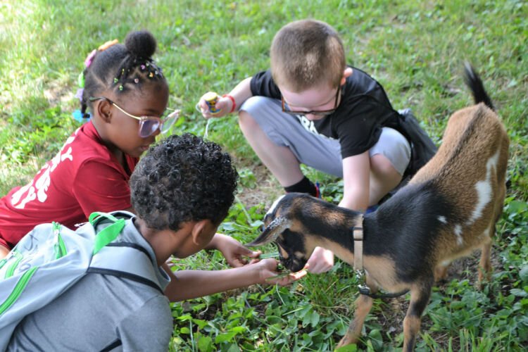 John G. Carlisle Elementary School students enjoying the Camp Covington enrichment programs. 