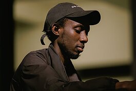 Born in Nairobi and based in Berlin, Joseph Kamaru performs under the KMRU name as an experimental sound artist.