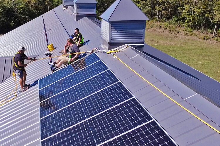 SonLight has handled installations of solar panels in third-world countries for more than a decade. When COVID precluded traveling abroad, they took the opportunity to fulfill their mission of providing energy for local schools and nonprofits.