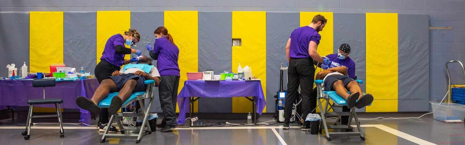 A MedWish MedWorks dental clinic at the Cuyahoga County Juvenile Detention Center on Feb. 8, 2025.