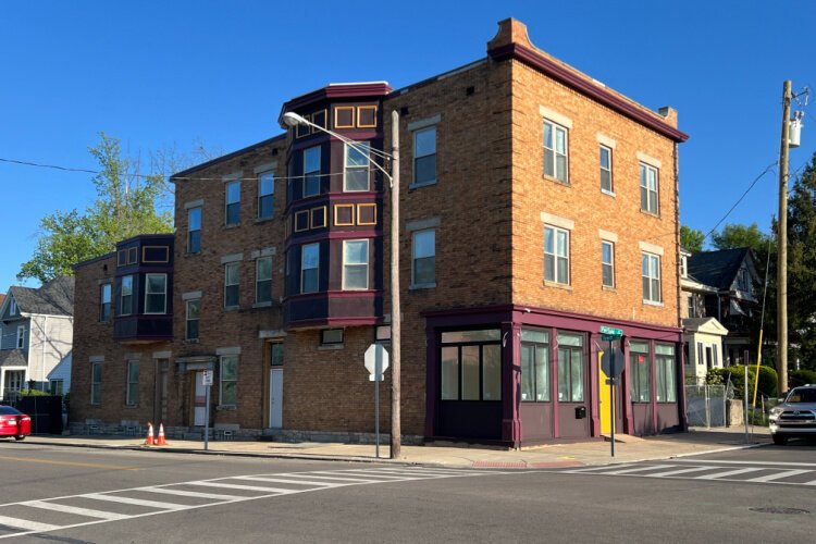 Envisage Architecture bought a building in Evanston in 2020 to return the upper floors to apartments and put their office in one of the first-floor commercial spaces.