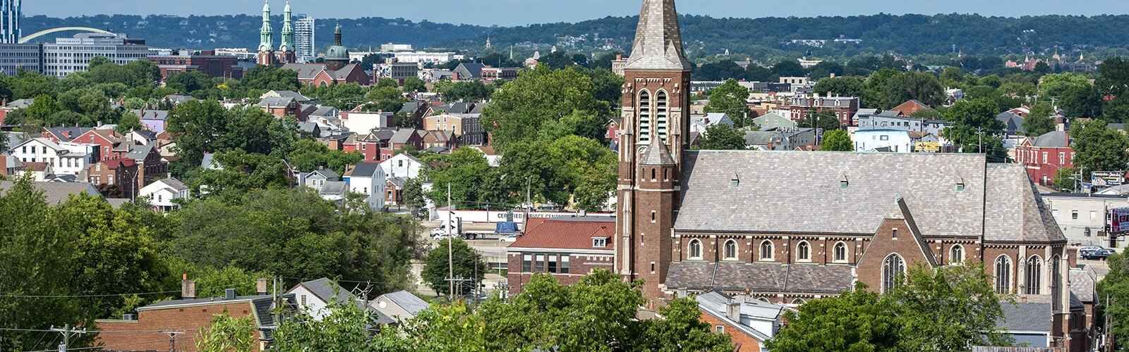 Saint John Catholic Church is a Lewisburg landmark.