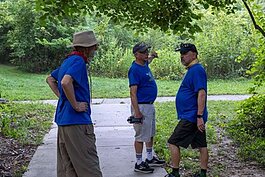 WORMS navigates their way through Burnet Woods, a surprisingly rustic nook amid Clifton’s bustle. 