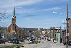 Liberty Street traffic