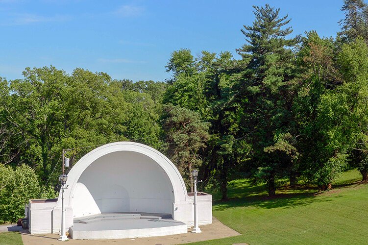 Devou Park Bandshell, Covington, 1939