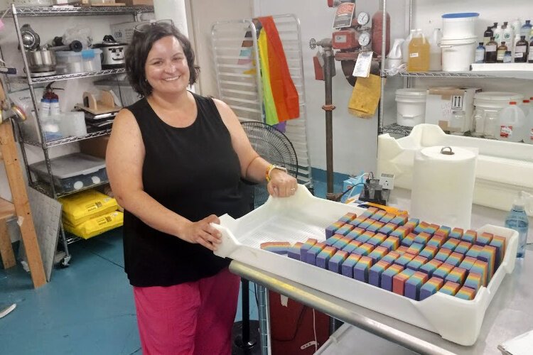 Laura Pipitone founded Oakley Soap Co. in 2017.
