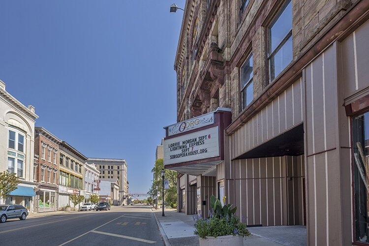 Middletown’s downtown features landmarks such as the Sorg Opera House and a diverse mix of restaurants and retail.