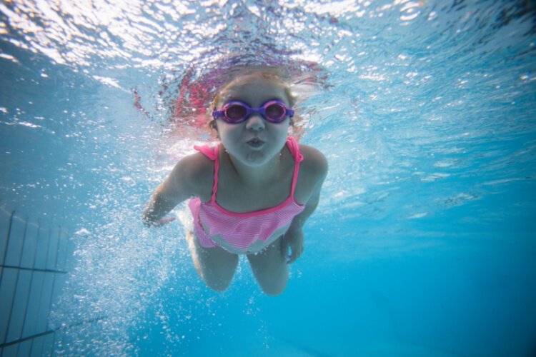 There are dozens of public pools in town for kids and adults.