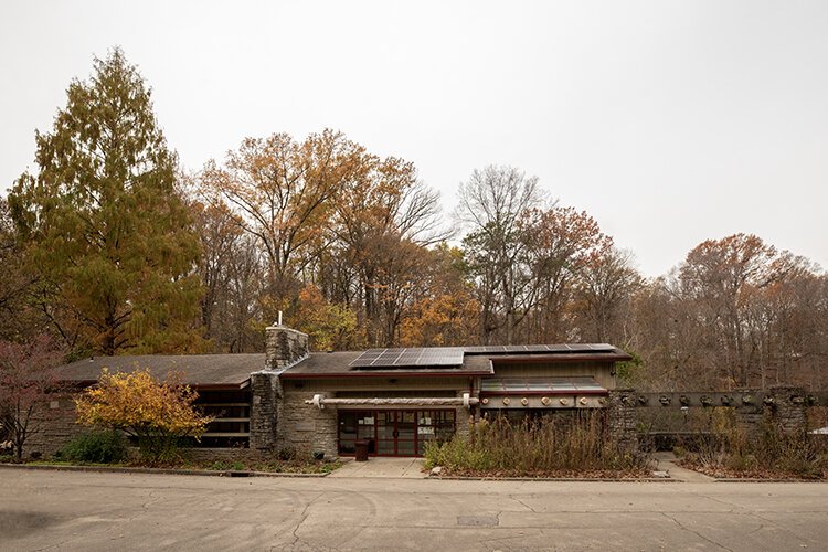 Trailside Nature Center in Burnet Woods, 1939